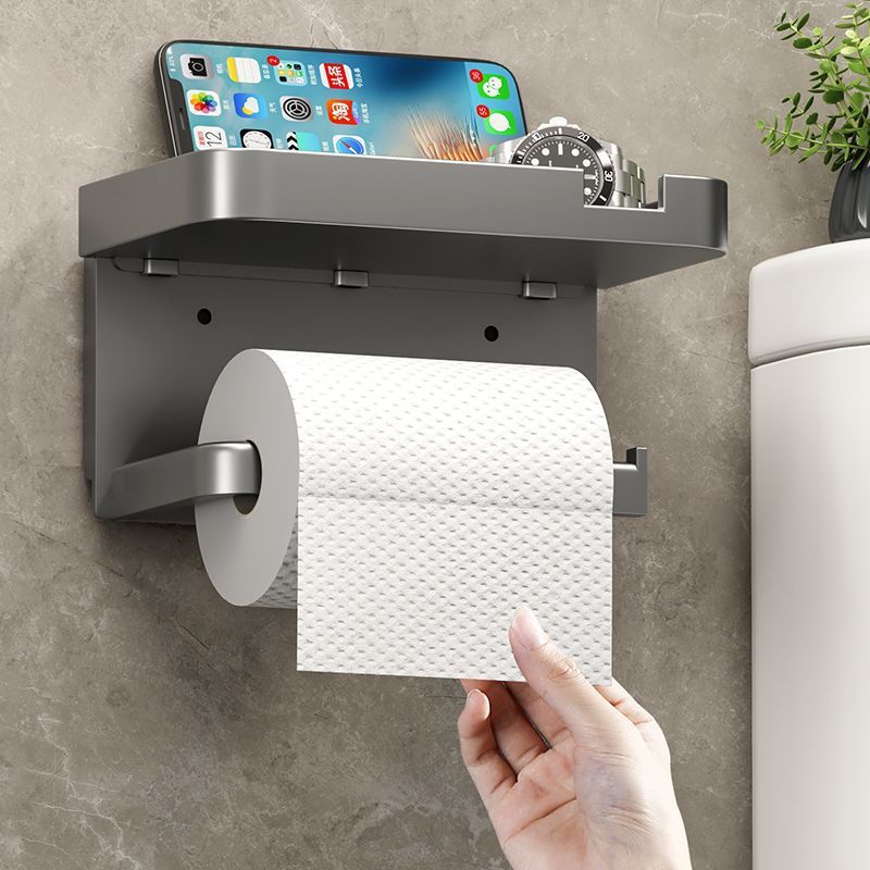 Toilet Paper Box Punch-Free Tissue Storage Rack Household Roll Paper Box Tissue Box Wall-Mounted - Image 4