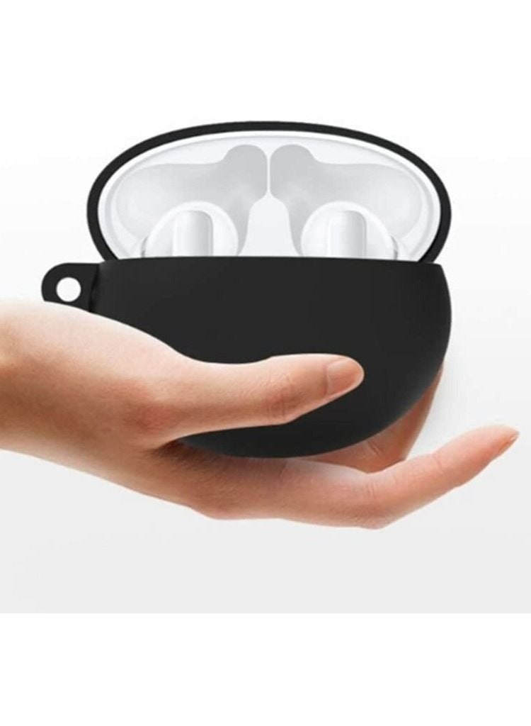 Protective Silicone Case Cover for HUAWEI Freebuds 5i Earphones Black  - Image 2