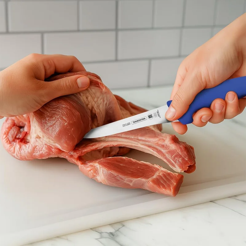 Tramontina 5 Boning Knife Professional with Blue Handle