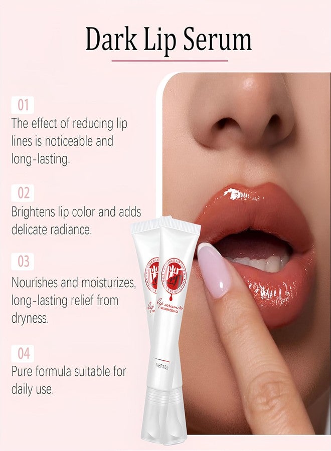 Cappuvini Jinshane Lip Serum by Vitamin Extract, Lip Lightening for Dark Lips, Lip Balm Dark Lip Treatment for for Smokers and Non-smokers, Lip Brightener for Dark Lips Fade Cream, 2Paack - Image 2