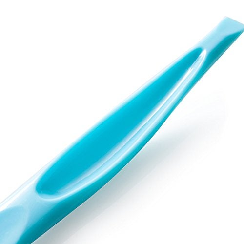 Eunion Plastic Scraper Label Scraper Label Peeler Can Opener, Eunion Plastic Multipurpose Stiff Scraper Scratch Free Cleaning Tool, 3 Pack, Blue - Image 3