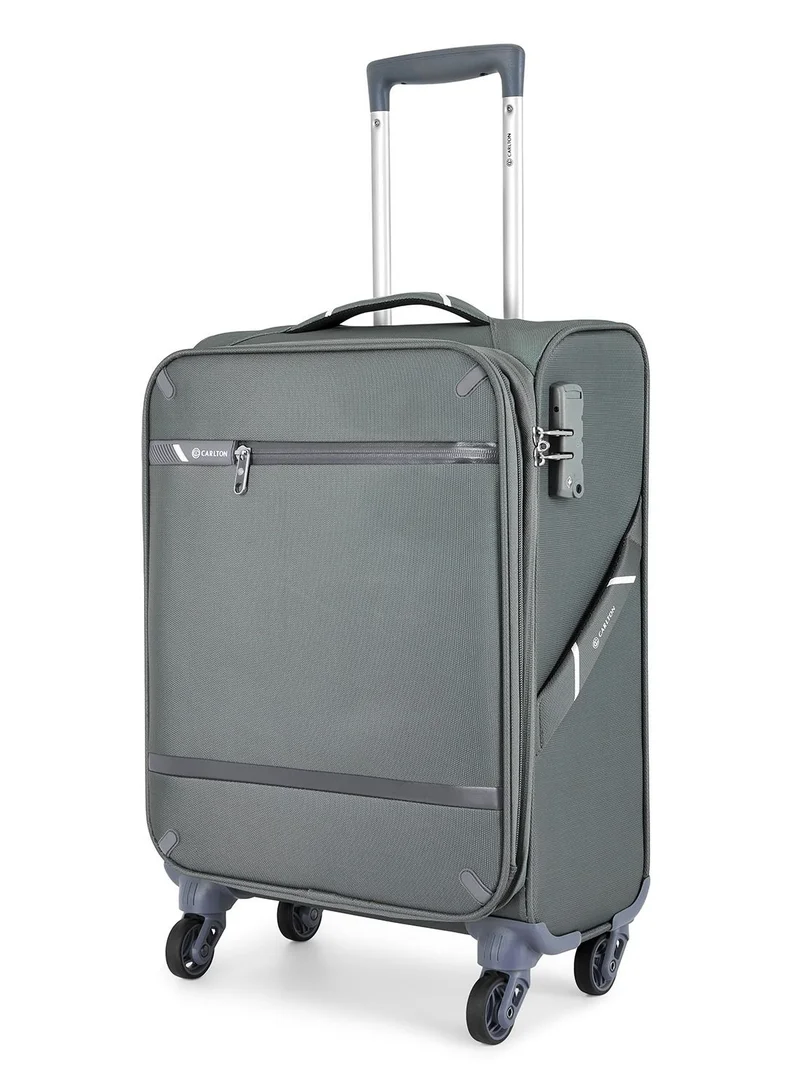 Carlton 4 WHEEL CARLTON AMBERLITE SEDONA SEGE SOFTSIDE CABIN TROLLEY BAG CA 150J454147