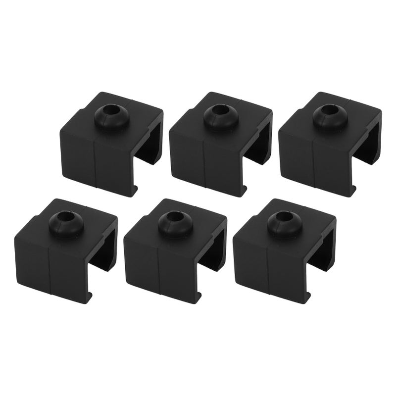 6PCS Hotend Silicone Sleeves 280℃ Temperature Resistance 3D Printer Extruder Silicone Cover Socks for Ender 3 V3 SE - Image 2