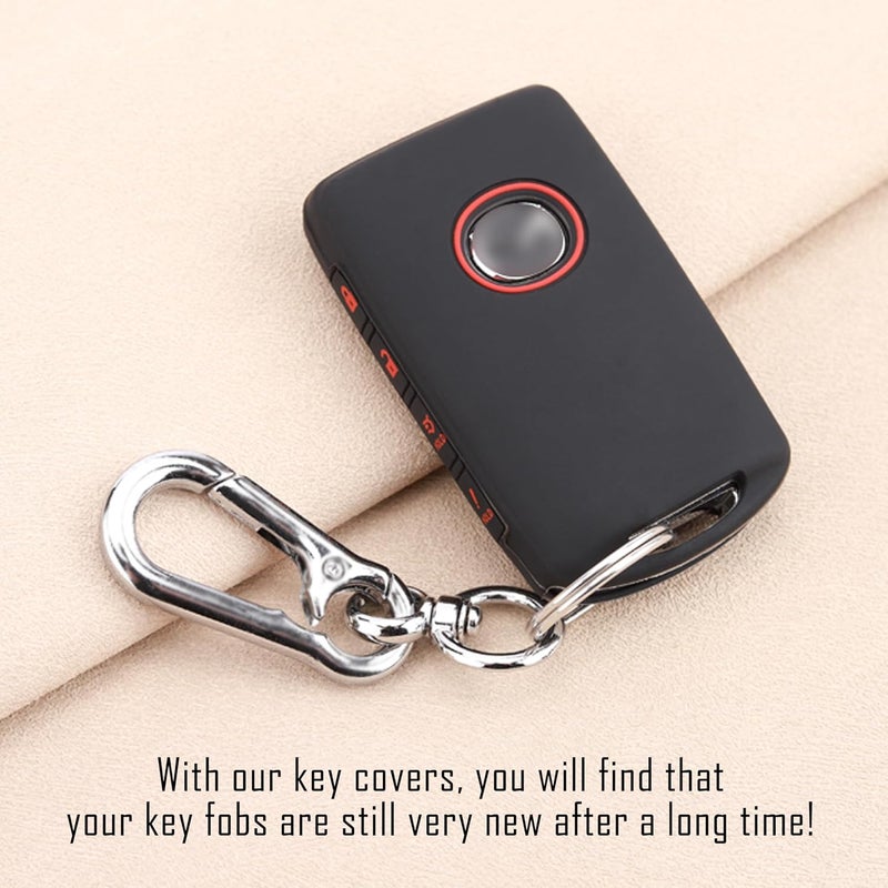 TANDRIVE Key Fob Cover for Mazda Vehicles - 2-Pack - Image 3