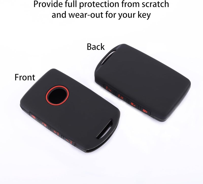TANDRIVE Key Fob Cover for Mazda Vehicles - 2-Pack - Image 4