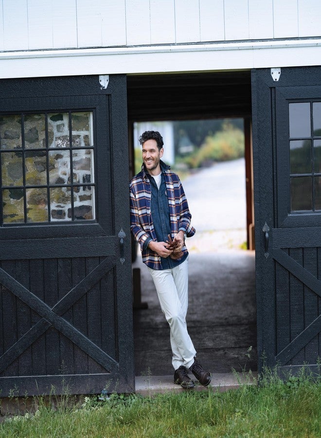 Chaps Men's Novelty Stripe Crew Socks (3 Pack), Natural/Navy, Shoe Size: 6-12 - Image 5