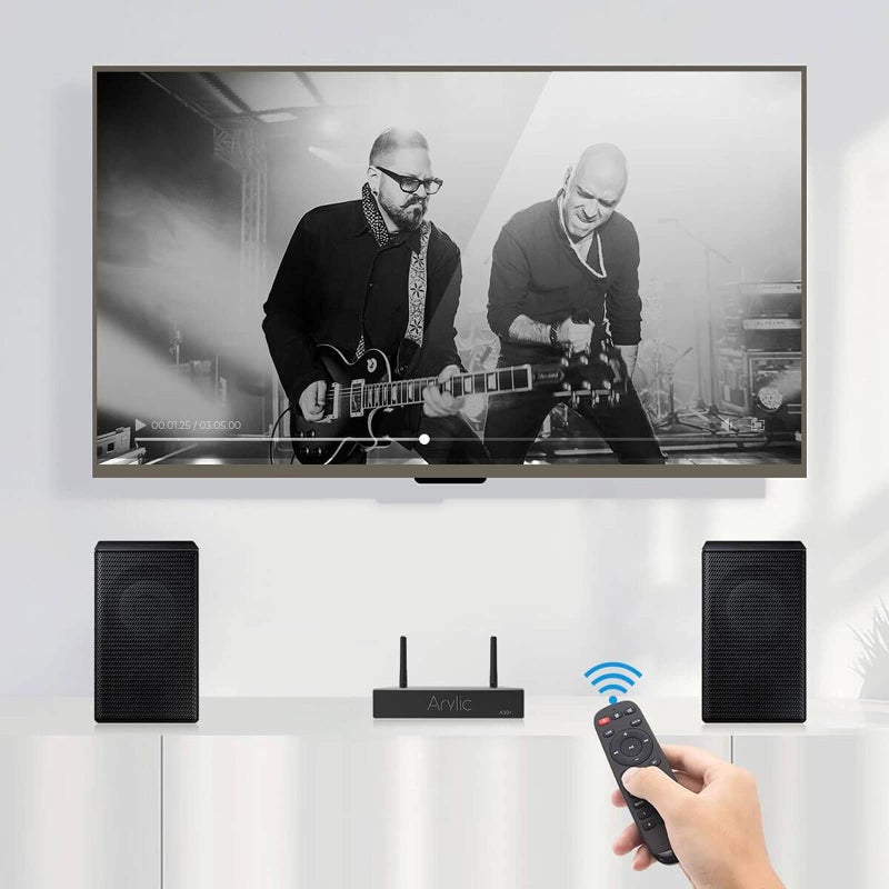 Arylic Stereo WiFi and Bluetooth 5.0, 2-Channel Class D Wireless Mini Home Amplifier for Speakers with spotify, airplay 1, Multi-Room/multizone Digital Audio Amp-Up2stream A30 + - Image 5