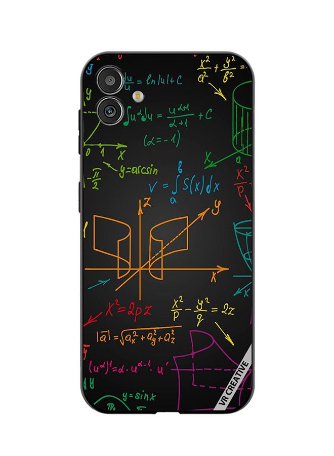 VR CREATIVE Protective Case Cover For Samsung Galaxy F14 Math Design Multicolour - Image 1
