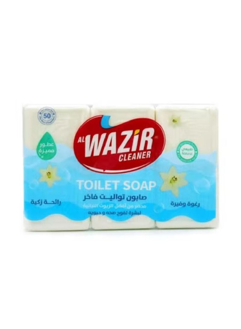 الوزير صابون الوزير قوالب معطر مكونة من 6 قطع 75غم - Image 2