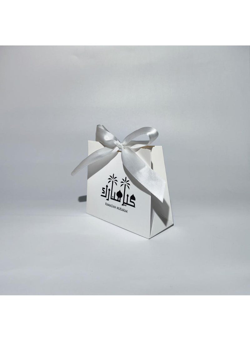 general 50 Pieces Candy Packaging Cardboard Box For Eid Mubark Ramadan Mubarak Party Souvenir Gift Boxes Coconut Tree Pattern - Image 2