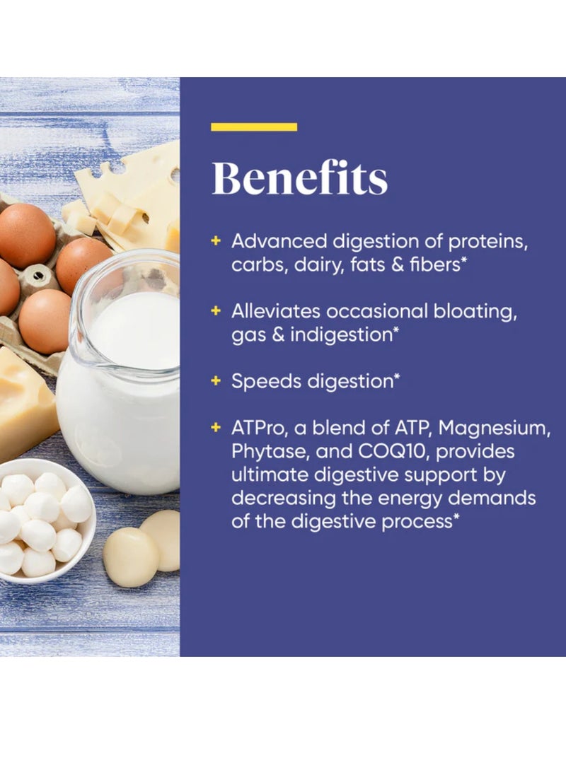 ENZYMEDICA - Enzymedica Digest Gold With ATPro Dietary Supplement Capsules 45's - Image 1