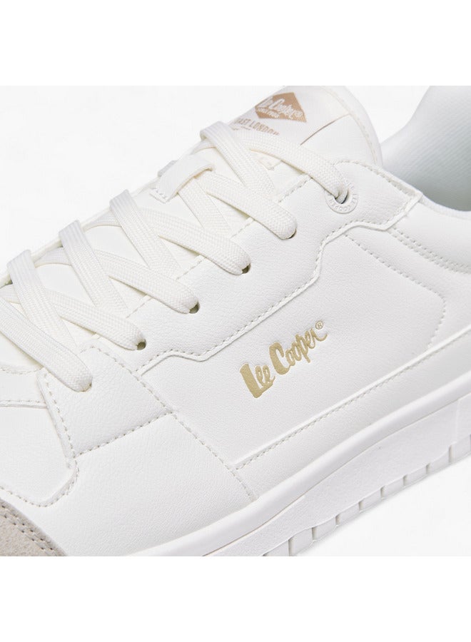 Lee Cooper Men's Panelled Sneakers with Lace-Up Closure - Image 4