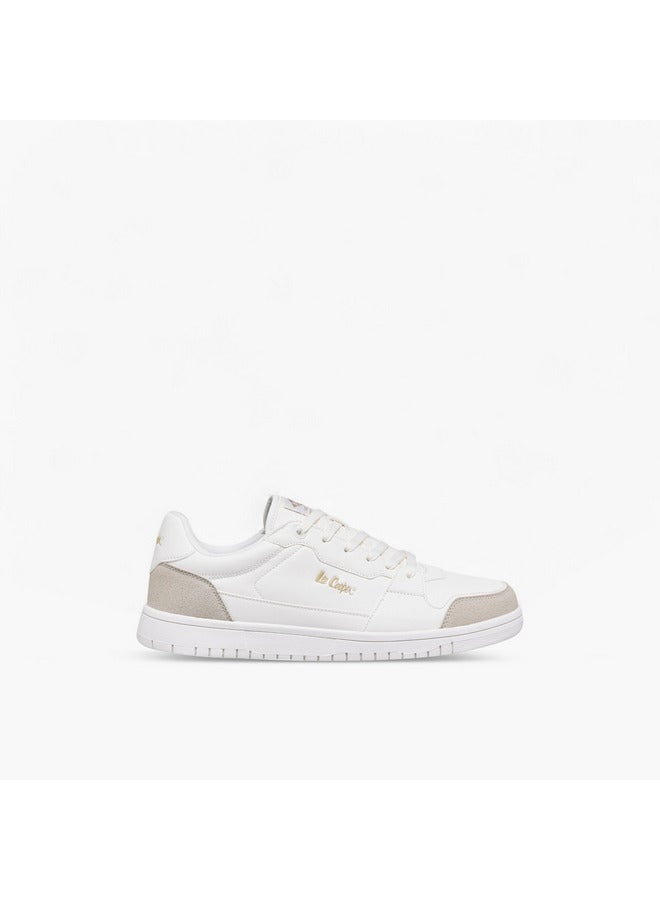 Lee Cooper Men's Panelled Sneakers with Lace-Up Closure - Image 3
