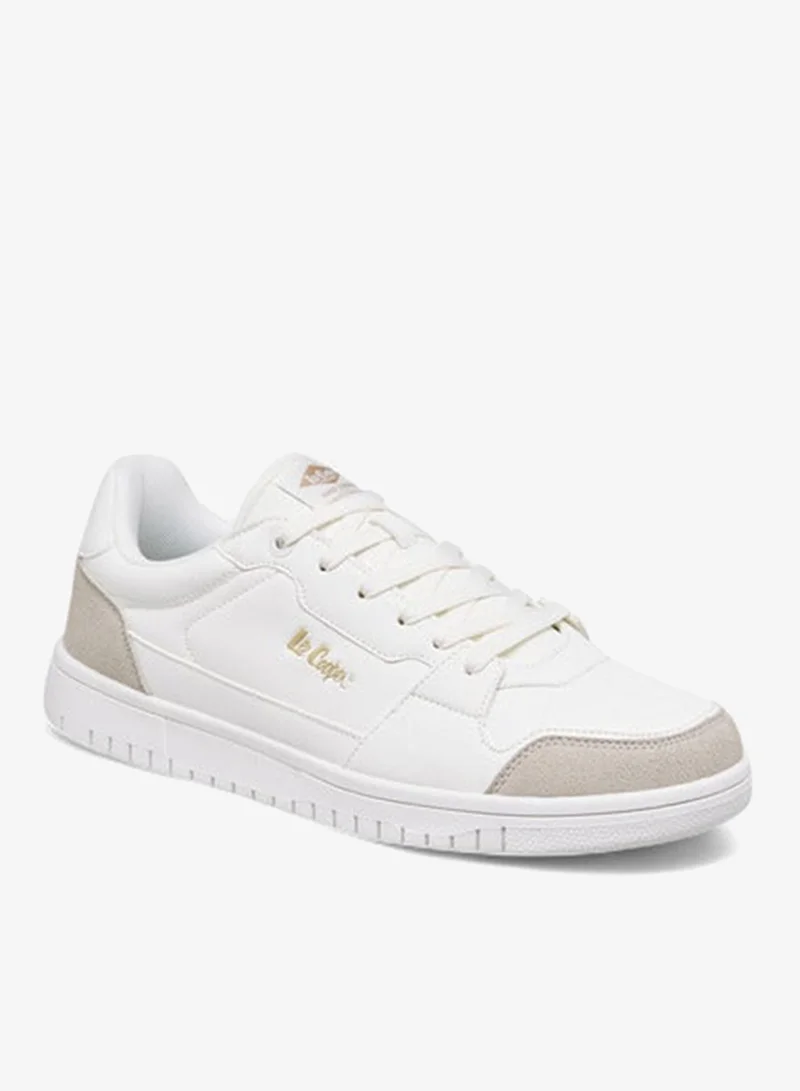 لي كوبر سنيكرز رجالي بألواح وإغلاق برباط