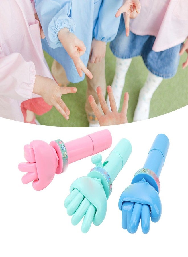 Srliya 3Pcs Rock Paper Scissors Toy, Finger Guessing Game Handheld Change Guessing Rock Paper Scissors Game Entertainment Interactive Toy - Image 2