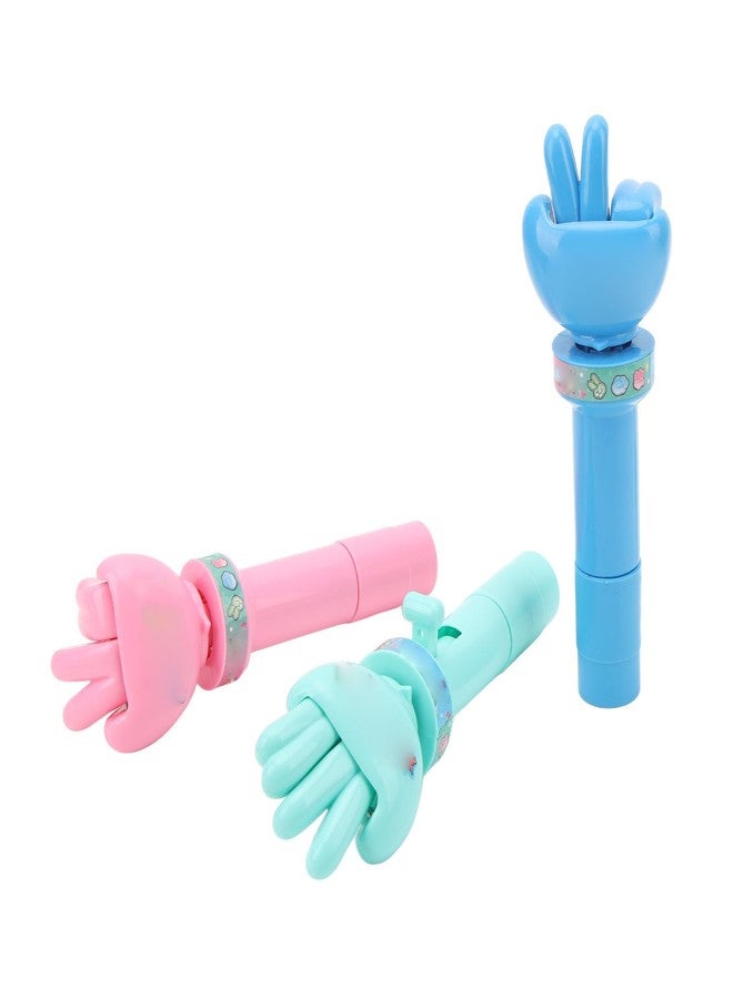 Srliya 3Pcs Rock Paper Scissors Toy, Finger Guessing Game Handheld Change Guessing Rock Paper Scissors Game Entertainment Interactive Toy - Image 4