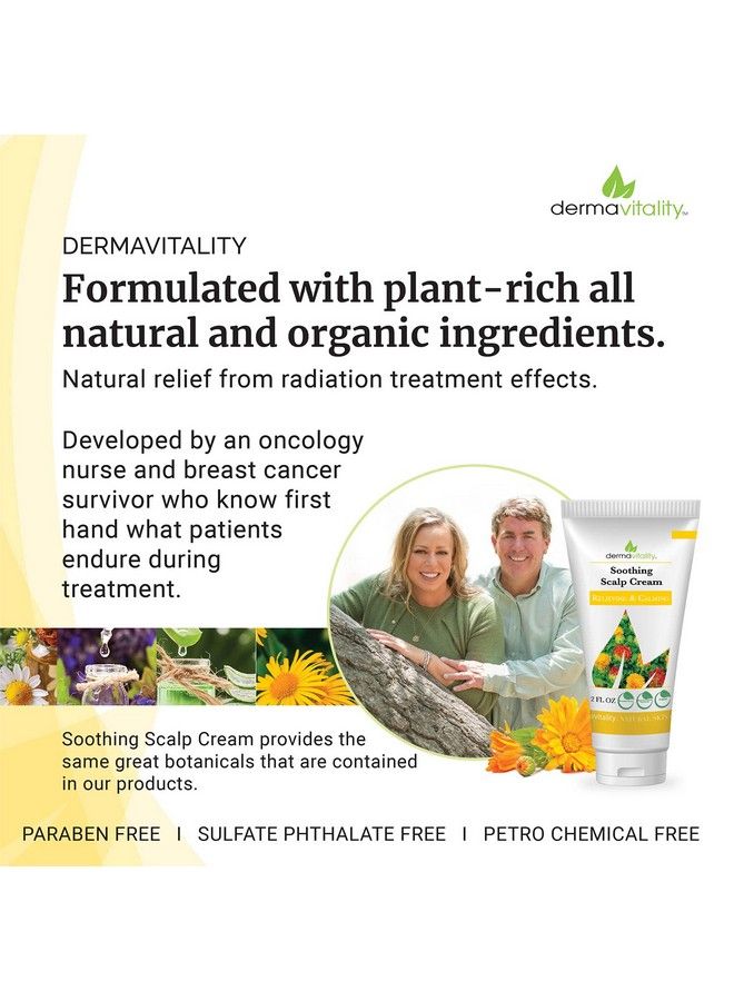 UltimateVitality Dry Scalp Cream For Chemo Patients Unscented Natural Organic Paraben Pthalate And Chemical Free Soothing Cream For Dry Itchy Scalp During Chemo For Cancer Patients 2 Ounces - Image 3