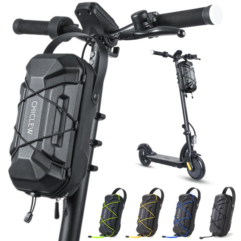 CHICLEW 3L Electric Scooter Bag Waterproof Scooter Storage Bag with Multicolor Drawstrings 3L Large Capacity Scooters Handlebar Bag Compatible with Scooters Bikes Segway Ninebot and NIU - Image 2