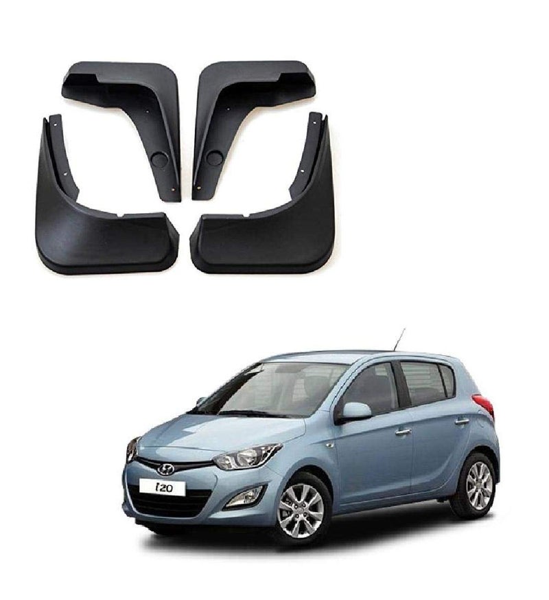 Auto Pearl Sparedeals - Car Mud Flap/Mud Guard for Hyundai i20 2012-2014 (Set of 4 Pcs.) - Image 1