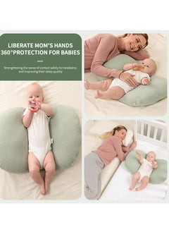 spa luxetique Pregnancy Pillows for Sleeping,Maternity Pillow for Pregnant Women with Removable Pillow Cover,Soft Body Pillow,Adjustable Double Wedge Pillow Support for Back Pain Legs Belly Waist Hip  - Image 3