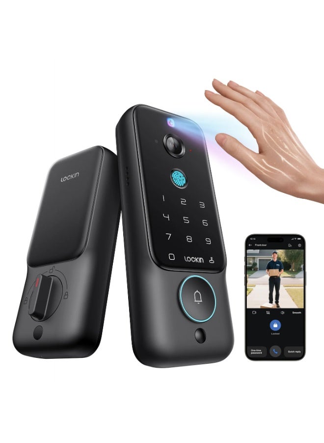 Lockin Veno Plus Palm Vein Recognition Video Smart Lock - Image 1