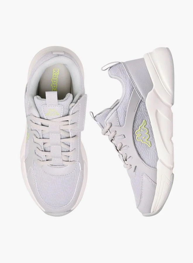 كابا حذاء رياضي للأولاد بأربطة وتصميم متباين