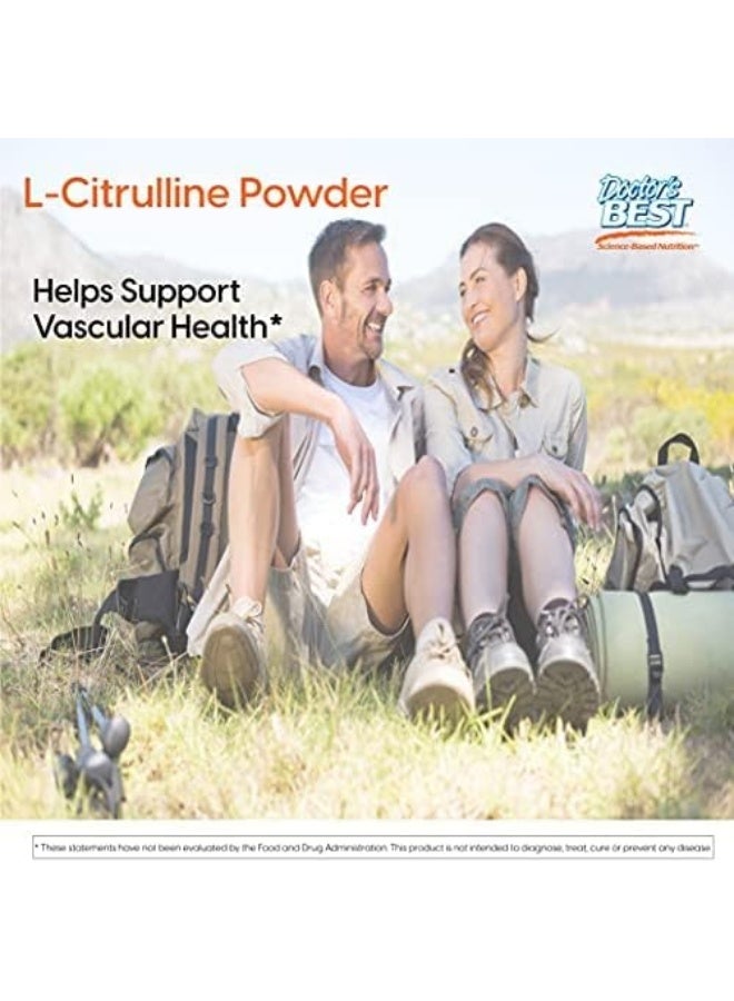 Doctor's Best L-Citrulline Powder, Helps Improve Circulation & Muscle Maintenance, Non-GMO, Vegan, Gluten Free, Soy Free, 200g - Image 5