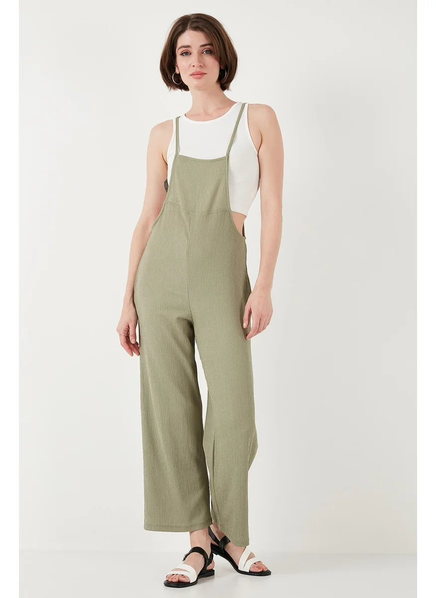 Lela Regular Fit Adjustable Rope Strap Gardener Jumpsuit Women's Jumpsuit 5865789