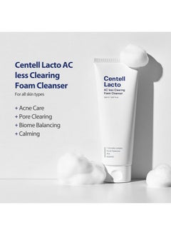 SUNGBOON EDITOR SUNGBOON EDITOR Centell Lacto AC Less Clearing Foam Cleanser | Acne Face Wash for Oily Skin | Exfoliating Acne Treatmemt with Probiotics & BHA | Deep Pore Cleanser | Korean Skin Care  - Image 4