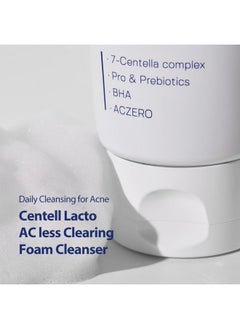 SUNGBOON EDITOR SUNGBOON EDITOR Centell Lacto AC Less Clearing Foam Cleanser | Acne Face Wash for Oily Skin | Exfoliating Acne Treatmemt with Probiotics & BHA | Deep Pore Cleanser | Korean Skin Care  - Image 2
