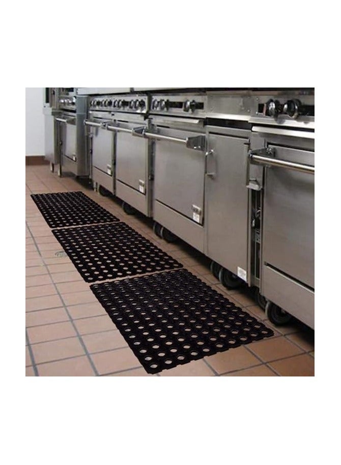 terrain TerraTuf Hollow Rubber Mat – Heavy-Duty Anti-Slip Drainage Mat for Commercial & Industrial Use  - Image 2