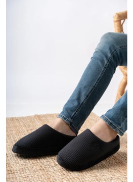 COZI Embroidered Velvet Wool Inside Comfortable Lightweight Men's Home Slippers Keeps You Warm Order 1 Size Larger  - Image 2