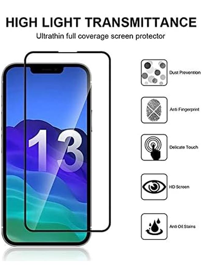erorex Tempered Glass Full Glue Screen Protector For iPhone 13 Pro Max Size 6.7 Inches  - Image 3