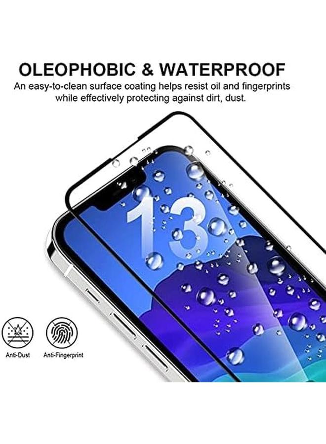 erorex Tempered Glass Full Glue Screen Protector For iPhone 13 Pro Max Size 6.7 Inches  - Image 4