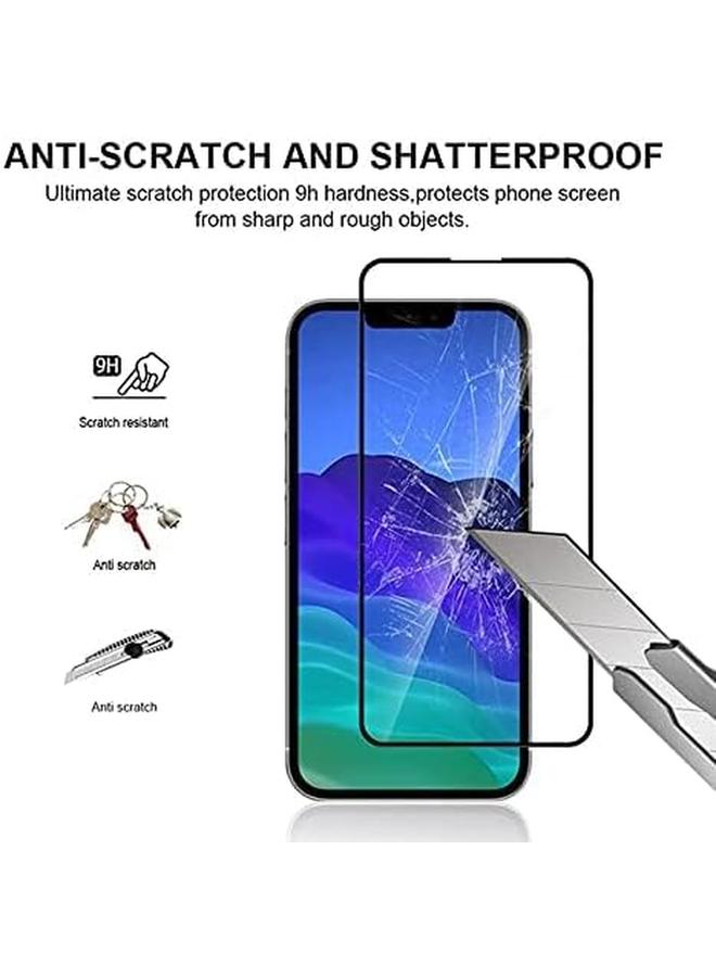 erorex Tempered Glass Full Glue Screen Protector For iPhone 13 Pro Max Size 6.7 Inches  - Image 5