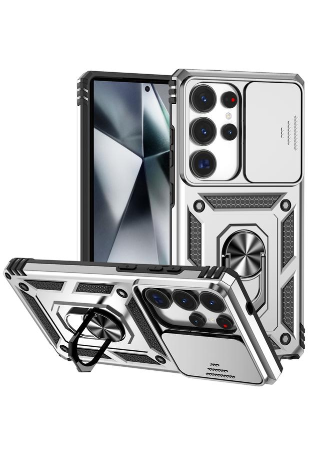 S-TOP Case For Samsung Galaxy S25 Ultra 5G Sliding Camshield Holder Phone Case - Image 1