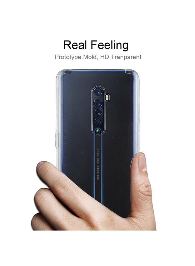 اس-توب جراب لهاتف OPPO Reno 2 جراب TPU شفاف رفيع للغاية 0.75 مم - Image 3