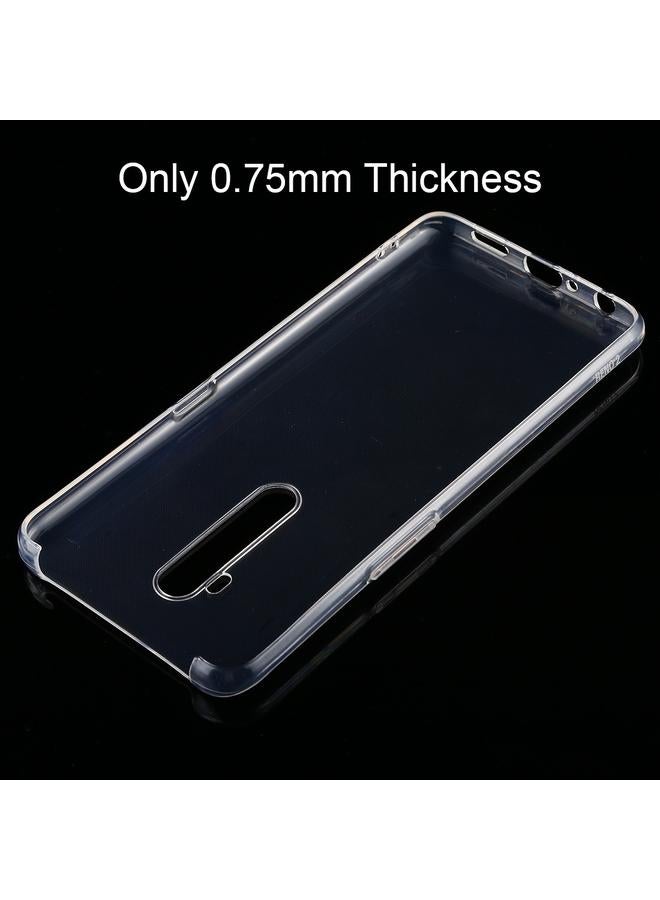 اس-توب جراب لهاتف OPPO Reno 2 جراب TPU شفاف رفيع للغاية 0.75 مم - Image 5