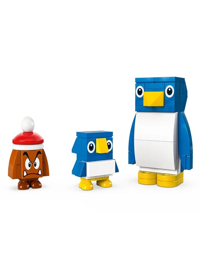 LEGO - Super Mario Penguin Family Snow Adventure Expansion Set 228 Pieces - 71430 - Image 2