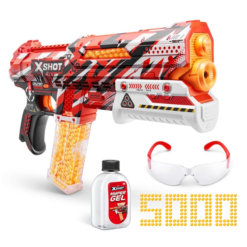 Zuru - X-Shot Hyper Gel Small Blaster with 5000 Gellets - 36622 - Image 1