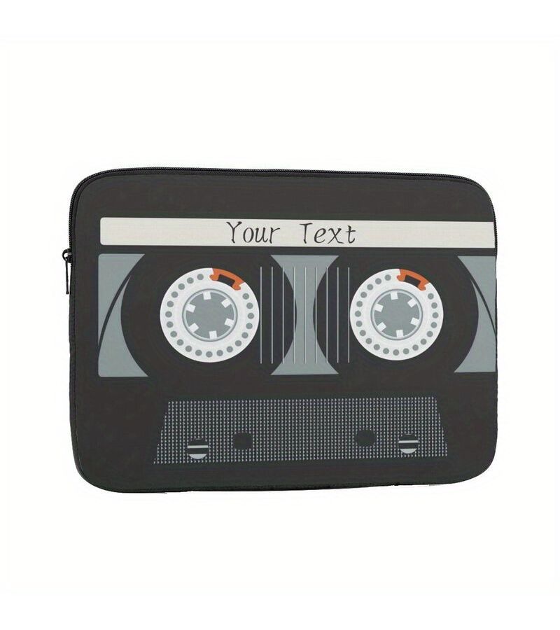 Custom Retro Tape Laptop Case 13in for Work Travel Gift - Image 3