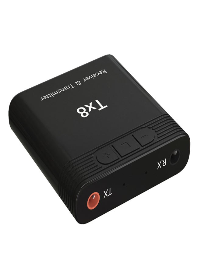 Tx8 2 in 1 Bluetooth 5.0 Transmitter Receiver Audio Adapter for TV PC Headphone MP3/MP4 Music Playback - Image 3