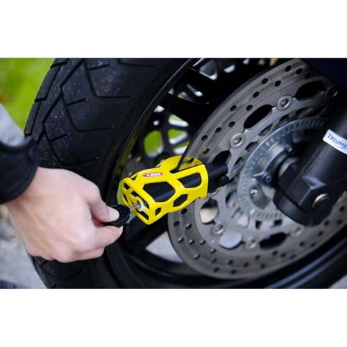 ABUS Granit Sledg 77 Web Disc Lock Yellow - Image 3