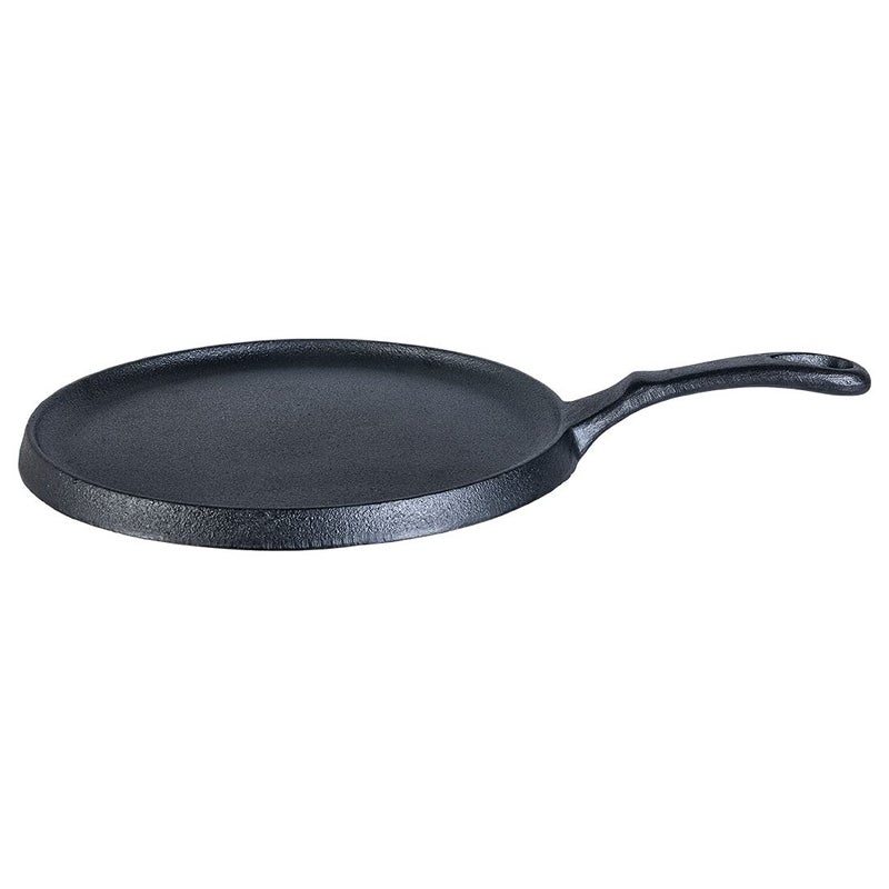 Wonderchef Wonderchef Forza CastIron 25 cm Dosa Tawa Pan PreSeasoned Cookware Induction Friendly 38 mm with Lifetime Exchange Warranty  - Image 5