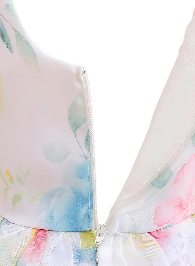 babyqlo Floral Organza Dress
