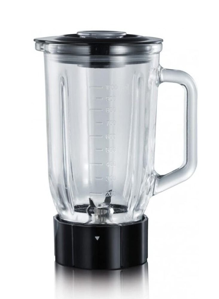 Severin Blender for shakes and smoothies 500w 1l sm 3737 black/silver - Image 5