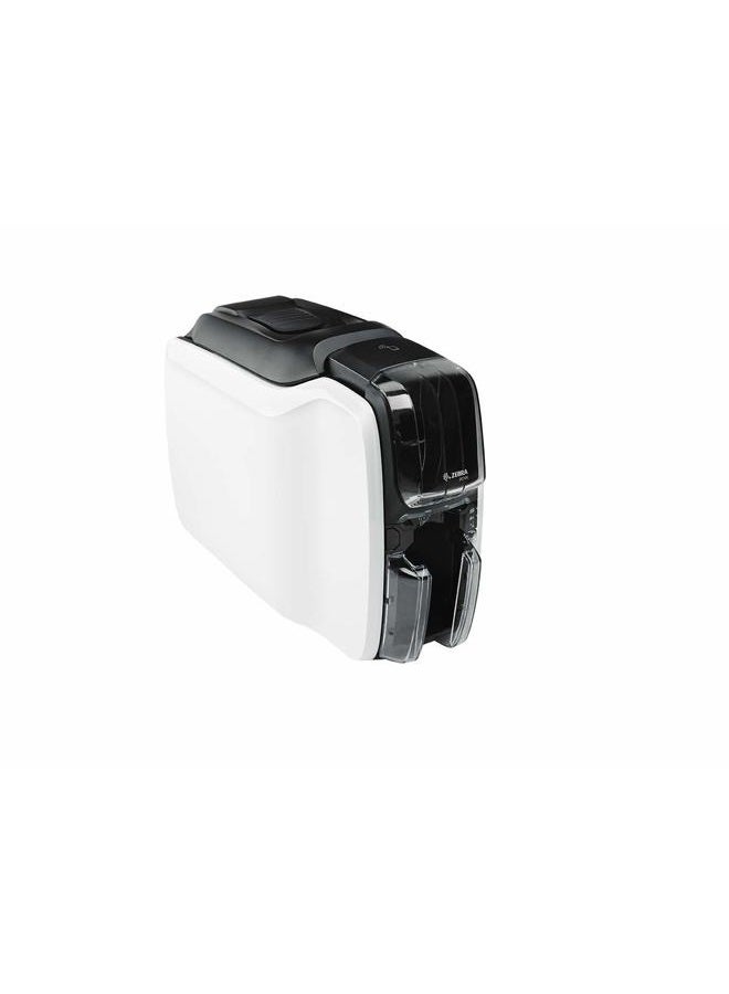 Zebra Technologies Zebra ZC100 LT ID Card Printer - Complete Supplies Package with CloudBadging Software, Blank Cards, and Ribbon - Image 2