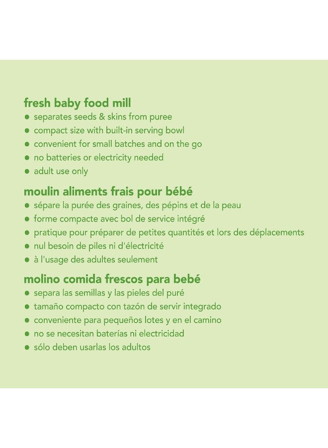 Green Sprouts Baby Fresh Baby Food Mill - Image 5