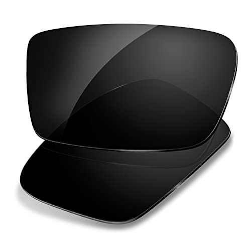 Dynamix Polarized Replacement Lenses for Oakley Gascan | Easy To Install | Fit Perfectly | Solid Black - Image 1
