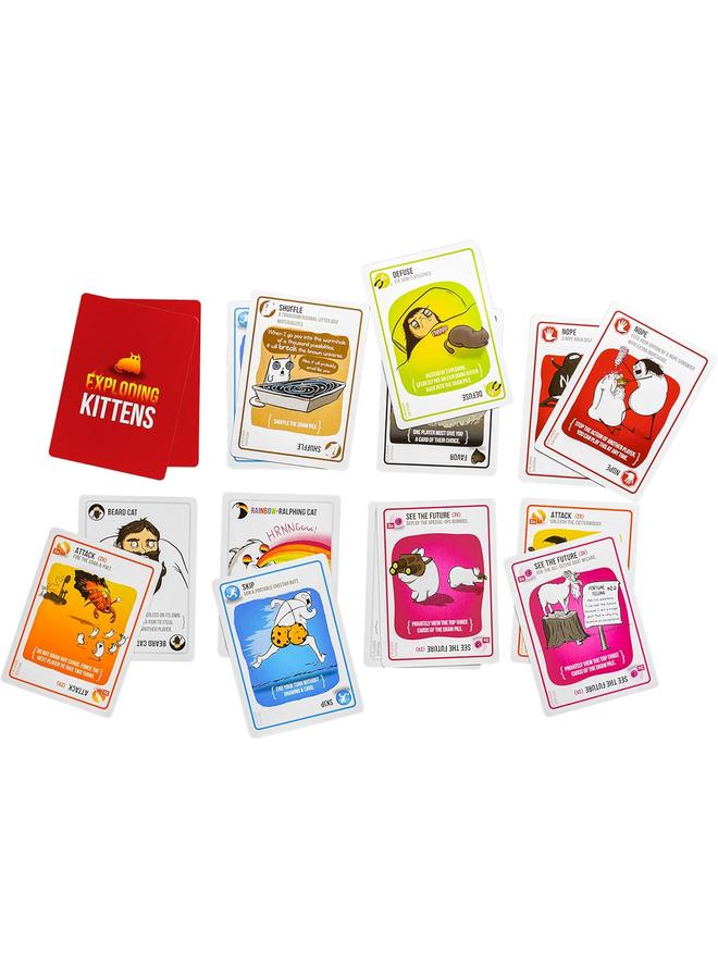 Bluejw Hilarious Game For Family Game Night Funny Card Games For Ages 7 And UP 56 Cards 2 To 5 Players 15 Minutes Of Play - Image 5